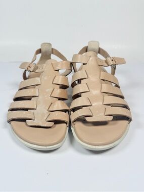 Ecco Women's Nude Strappy Fisherman Sandals